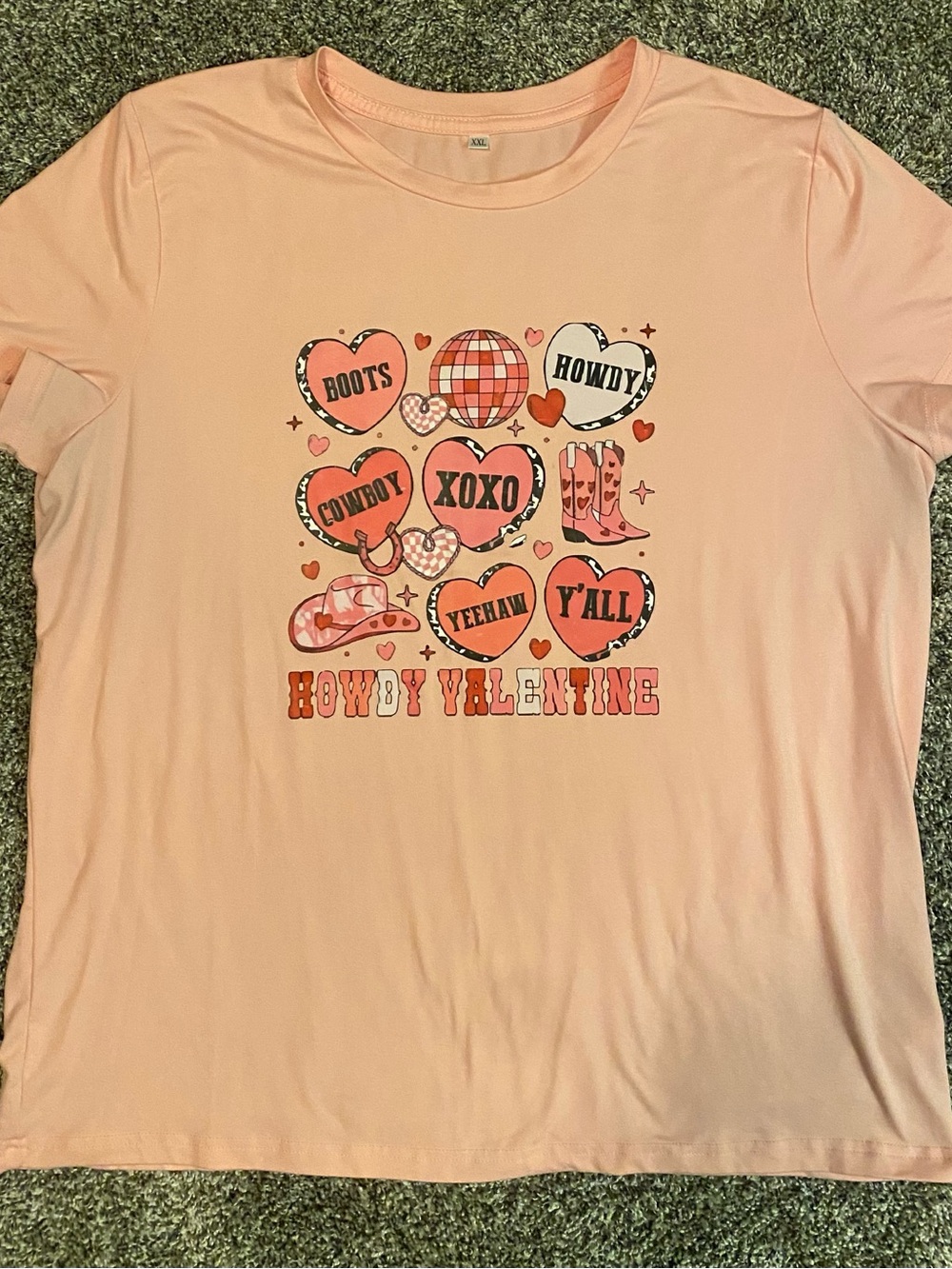 Women’s cowboy Valentine’s Day shirt